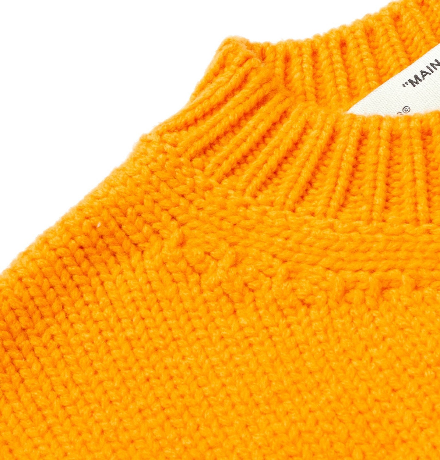 OFF-WHITE WOOLBLEND SWEATER