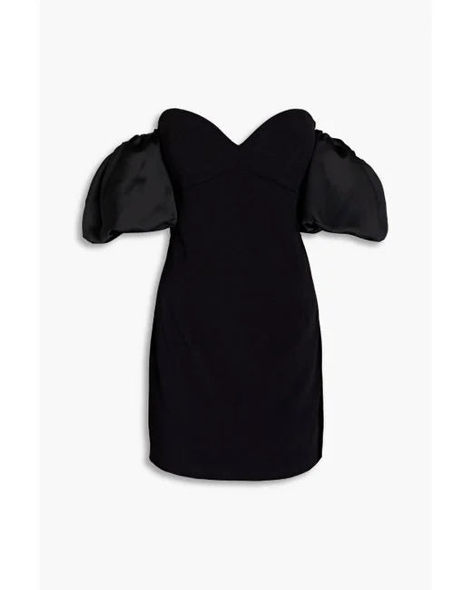 RONNY KOBO ANDREA OFF-THE-SHOULDER MINIDRESS