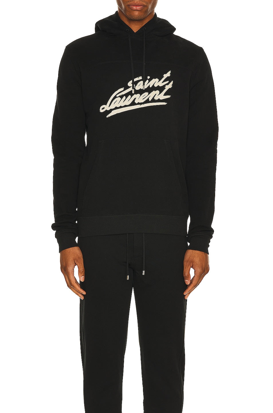 SAINT LAURENT LOGO HOODIE