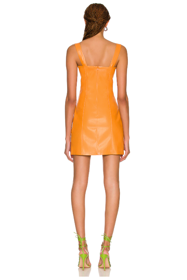 NANUSHKA VEGAN LEATHER DRESS