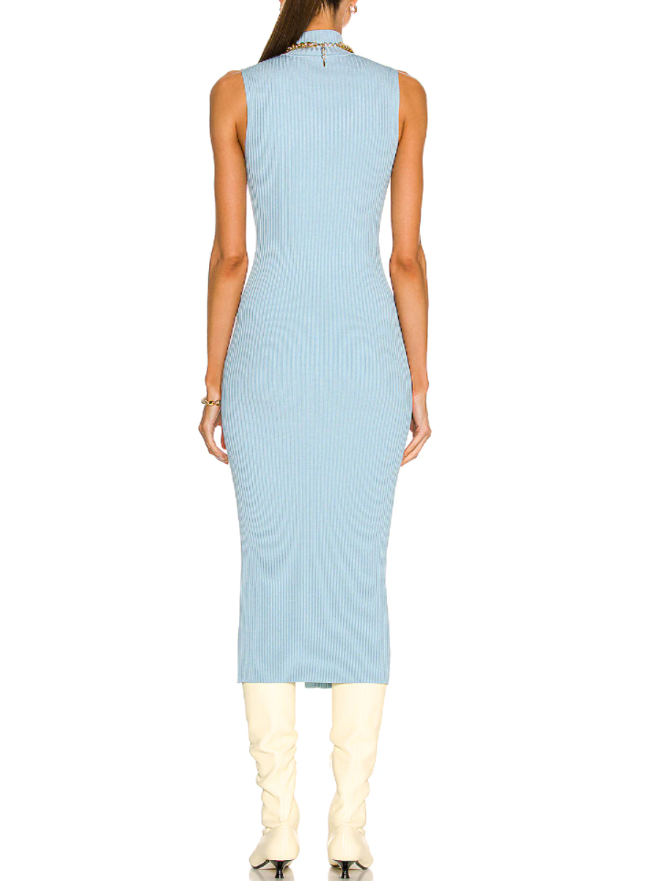 JONATHAN SIMKHAI KNIT MIDI DRESS