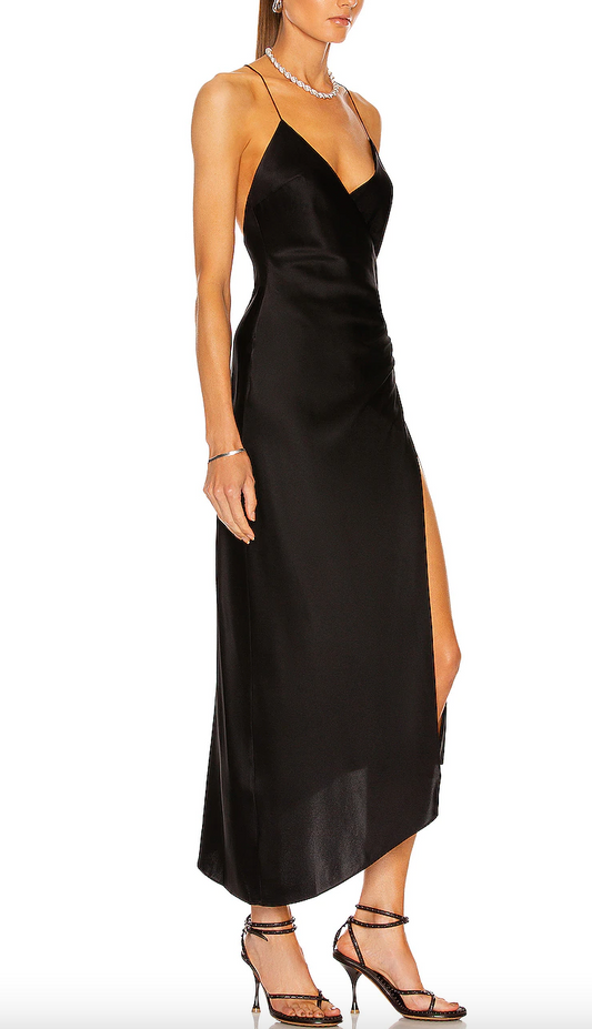 SER.O.YA EMMA SILK DRESS FOR RENT