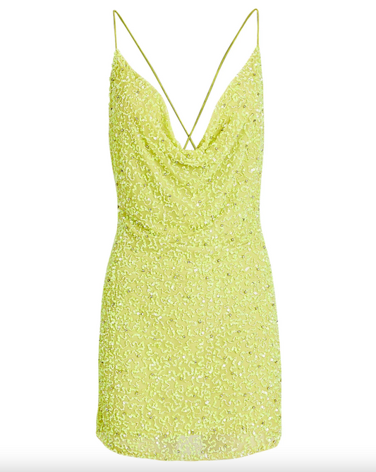 RETROFETE SEQUIN MINIDRESS RENTAL