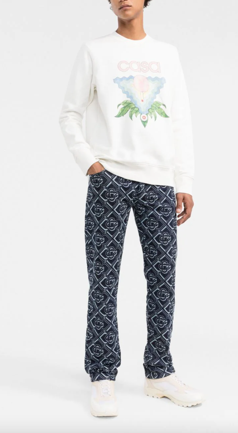 CASABLANCA MEMPHIS ICON SWEATSHIRT