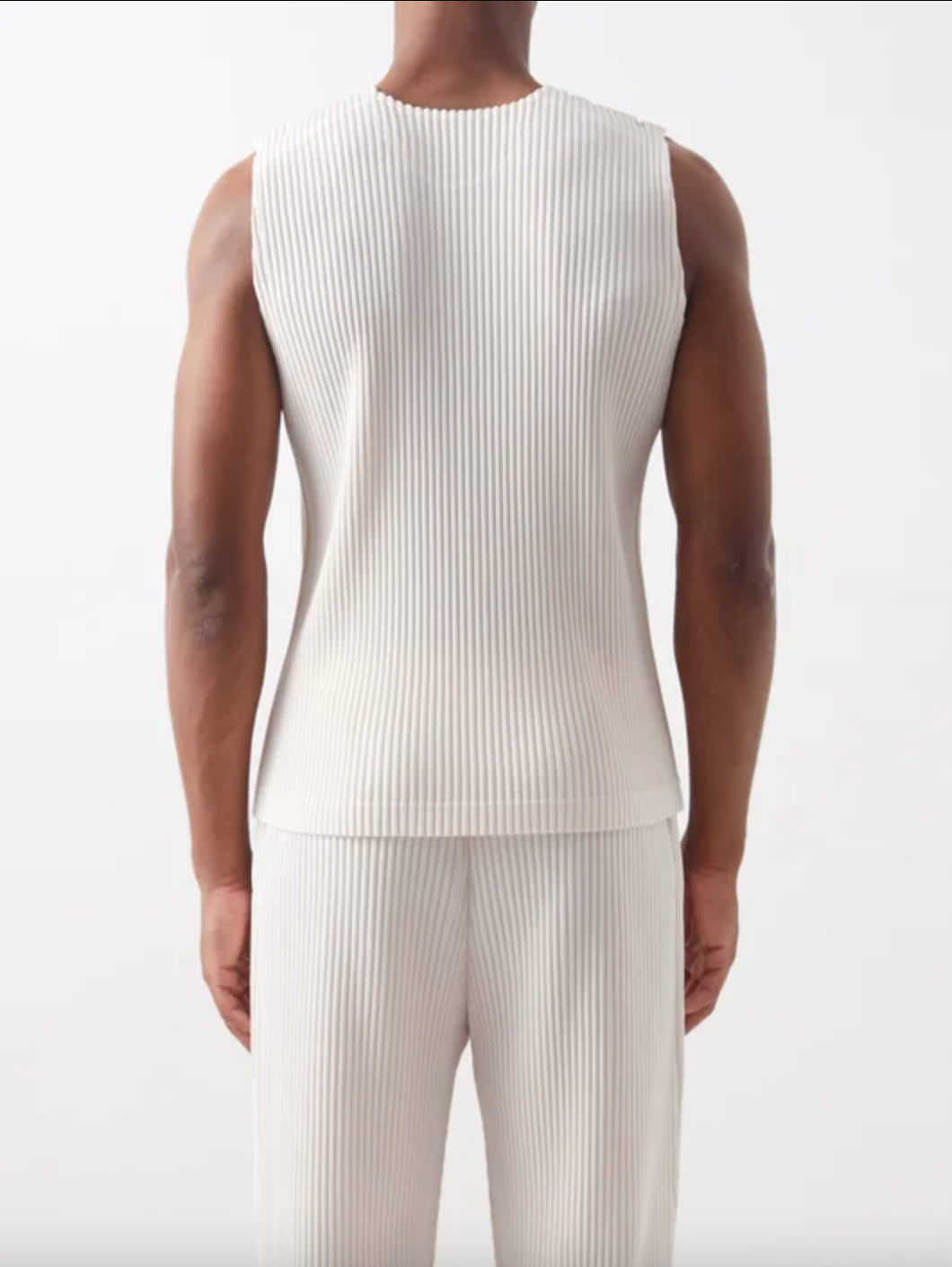 HOMME PLISSE ISSEY MIYAKE VEST PINK