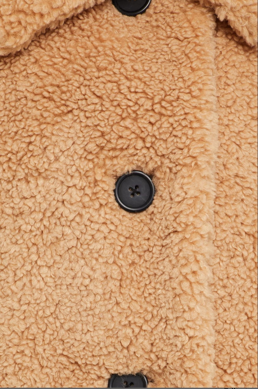 MAJE SHEARLING COAT CLOTHING RENTAL