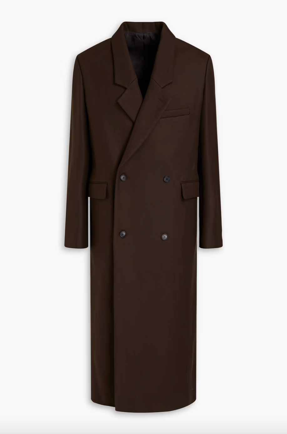 KENZO DOUBLE BREASTED OVERCOAT