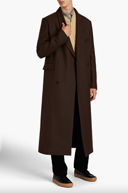 KENZO DOUBLE BREASTED OVERCOAT RENTAL