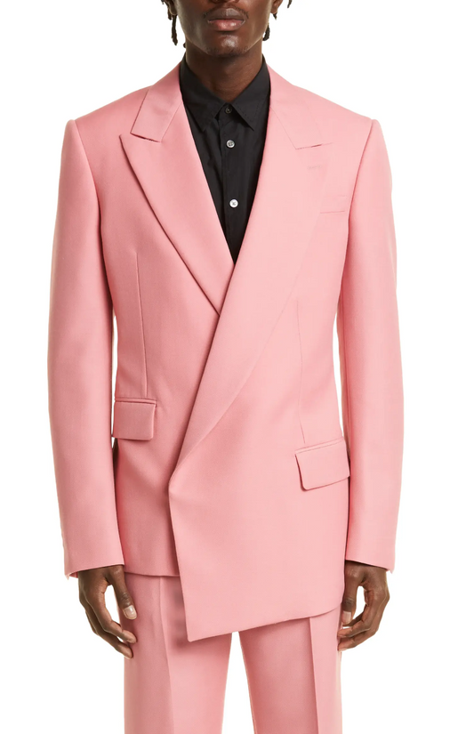 ALEXANDER MCQUEEN ASYMMETRIC BLAZER
