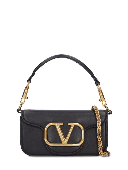 VALENTINO LOCÒ SMALL SHOULDER BAG IN CALFSKIN