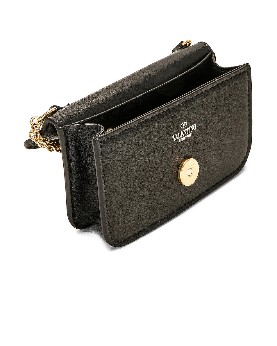 VALENTINO LOCÒ MICRO SHOULDER BAG IN CALFSKIN