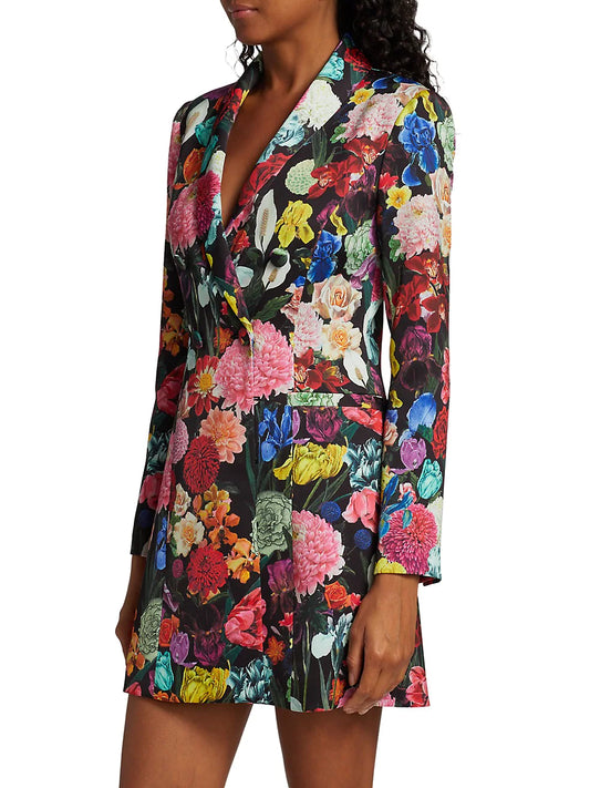 ALICE + OLIVIA LATOYA BLAZER MINIDRESS