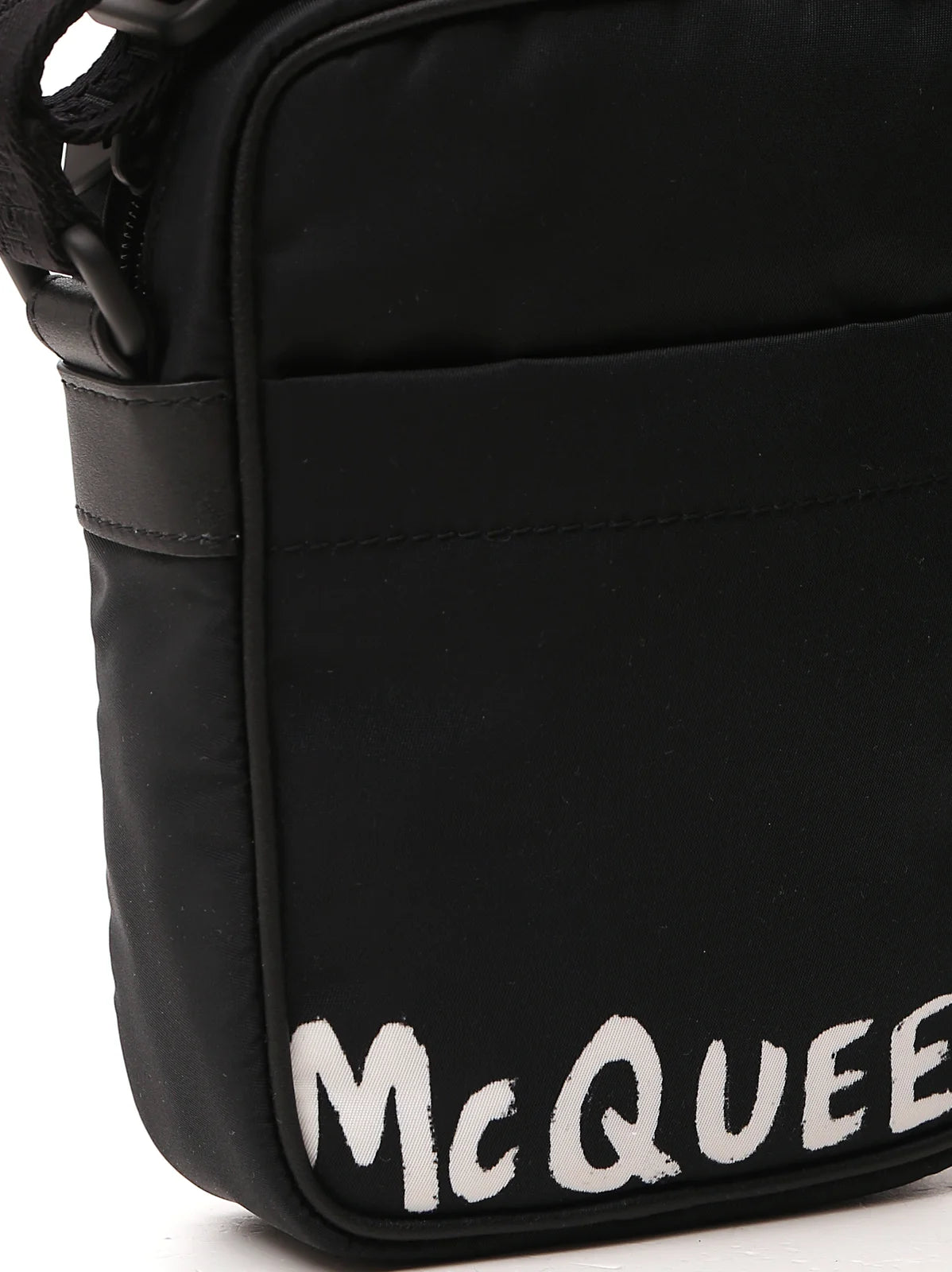 ALEXANDER MCQUEEN LOGO PRINT MESSENGER BAG