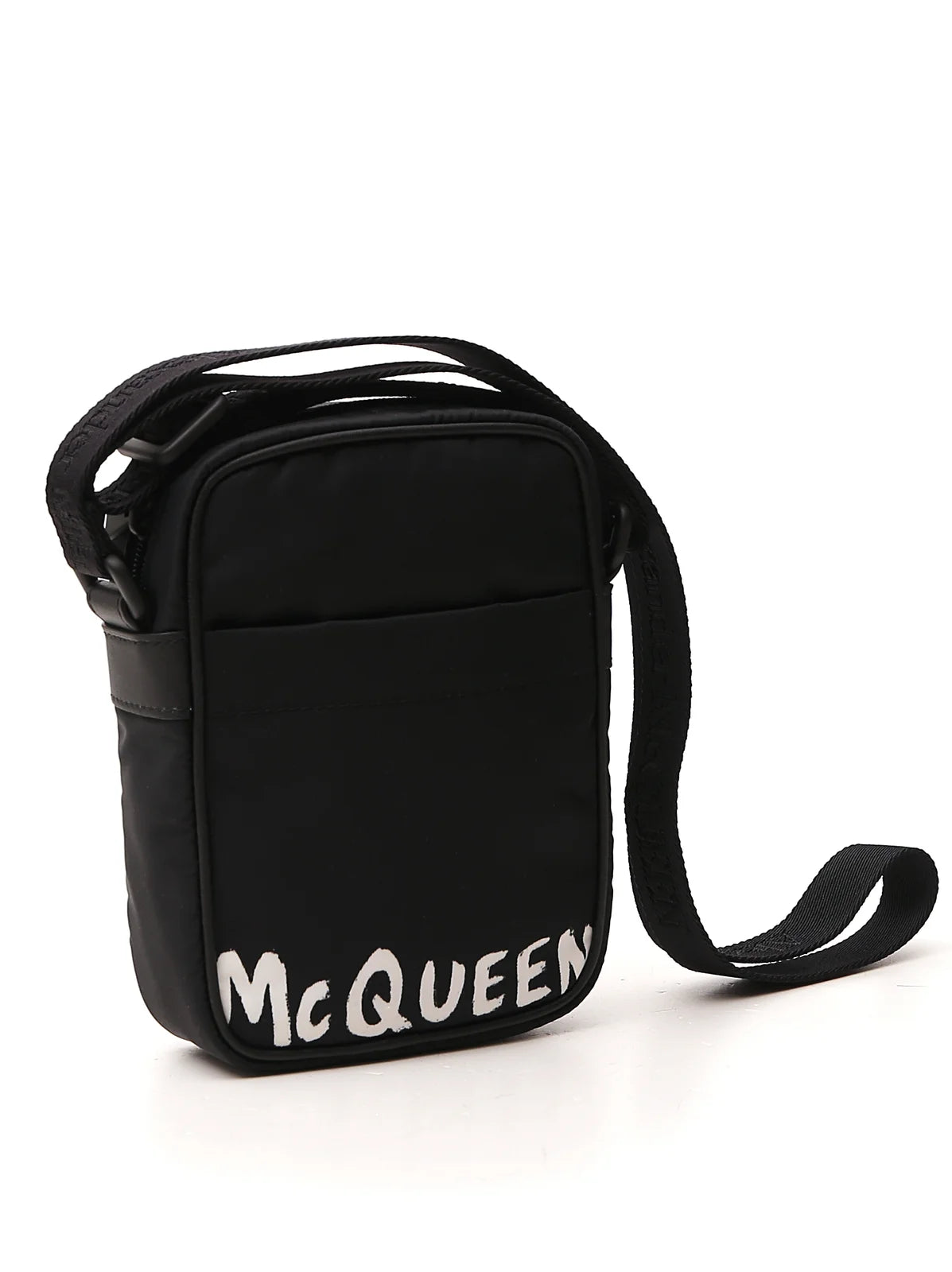 ALEXANDER MCQUEEN LOGO PRINT MESSENGER BAG