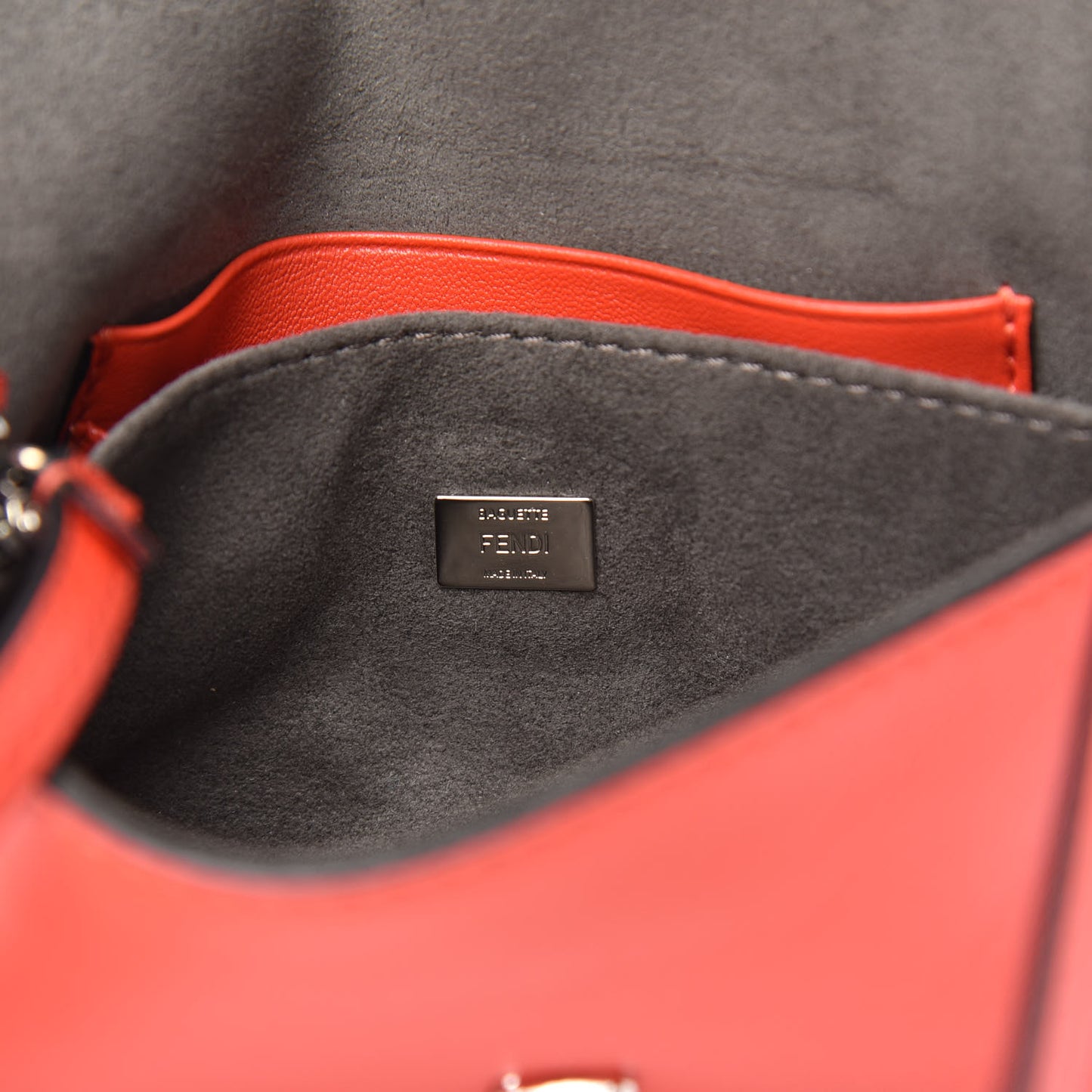 FENDI NAPPA MICRO BAGUETTE BAG