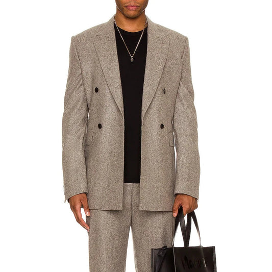 ALEXANDER MCQUEEN LOW BREAK DOUBLE BREASTED JACKET