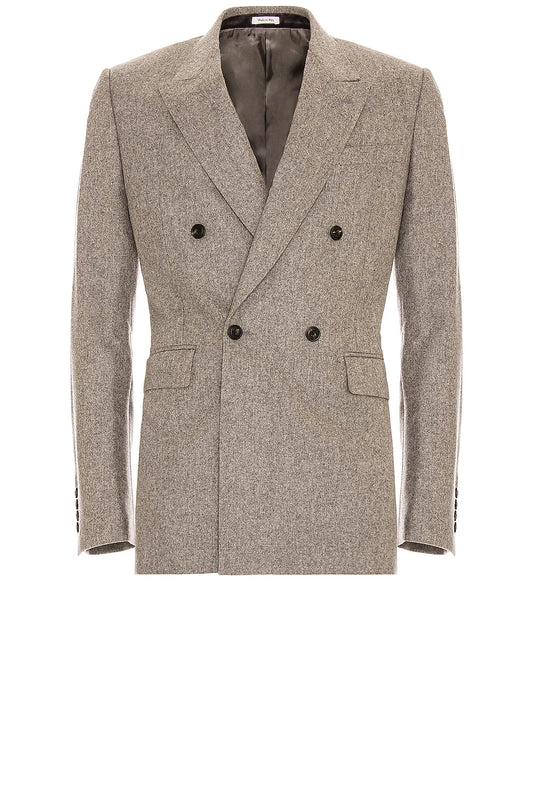 ALEXANDER MCQUEEN LOW BREAK DOUBLE BREASTED JACKET