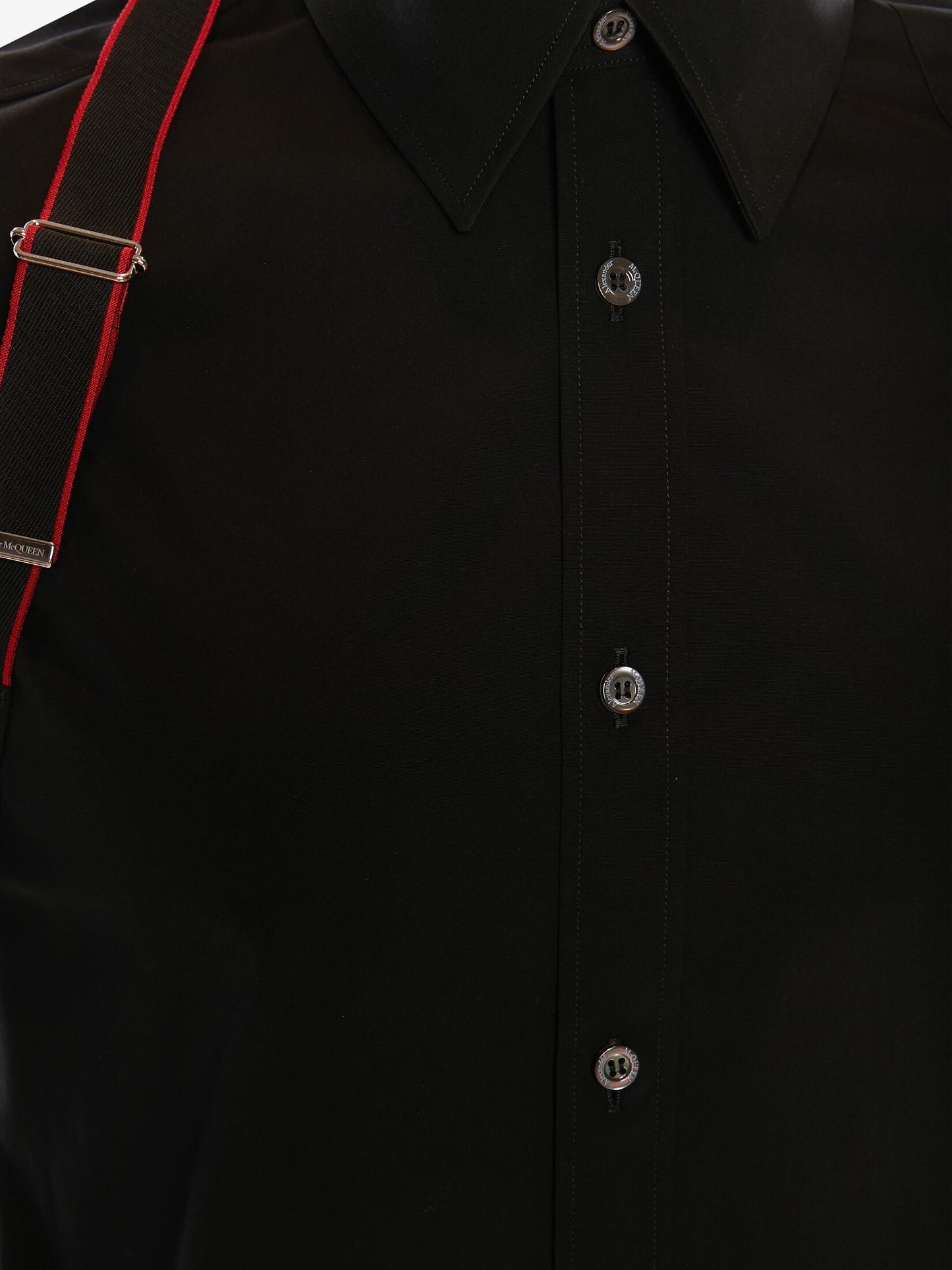 ALEXANDER MCQUEEN LOGO TAPE HARNESS SHIRT