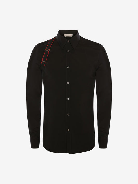 ALEXANDER MCQUEEN LOGO TAPE HARNESS SHIRT