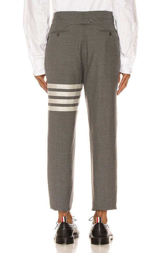 THOM BROWNE 4 BAR BACKSTRAP TROUSER CROPPED