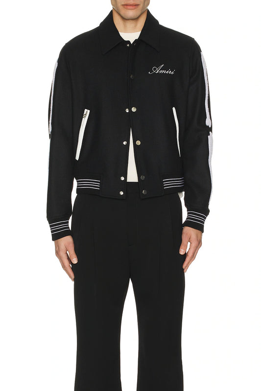 AMIRI BONES VARSITY JACKET