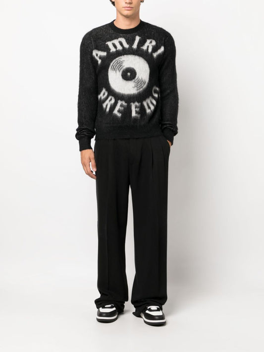 AMIRI BRUSHED EFFECT SWEATER