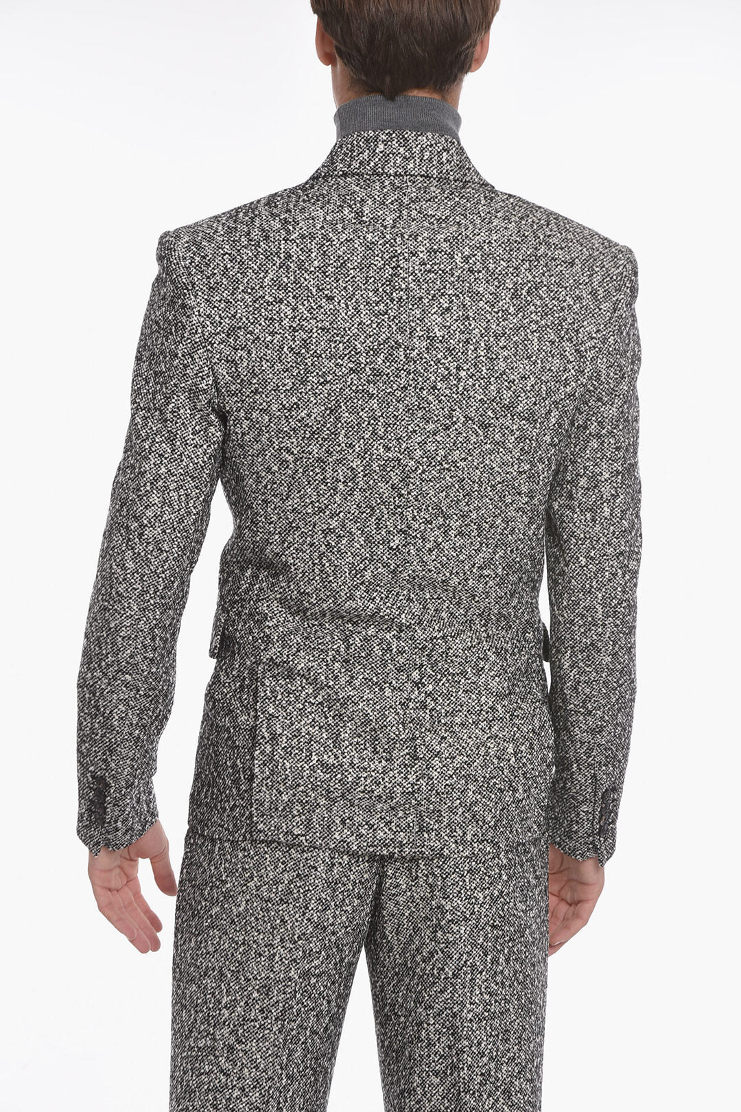 AMIRI WOOL DOUBLE-BREASTED BLAZER