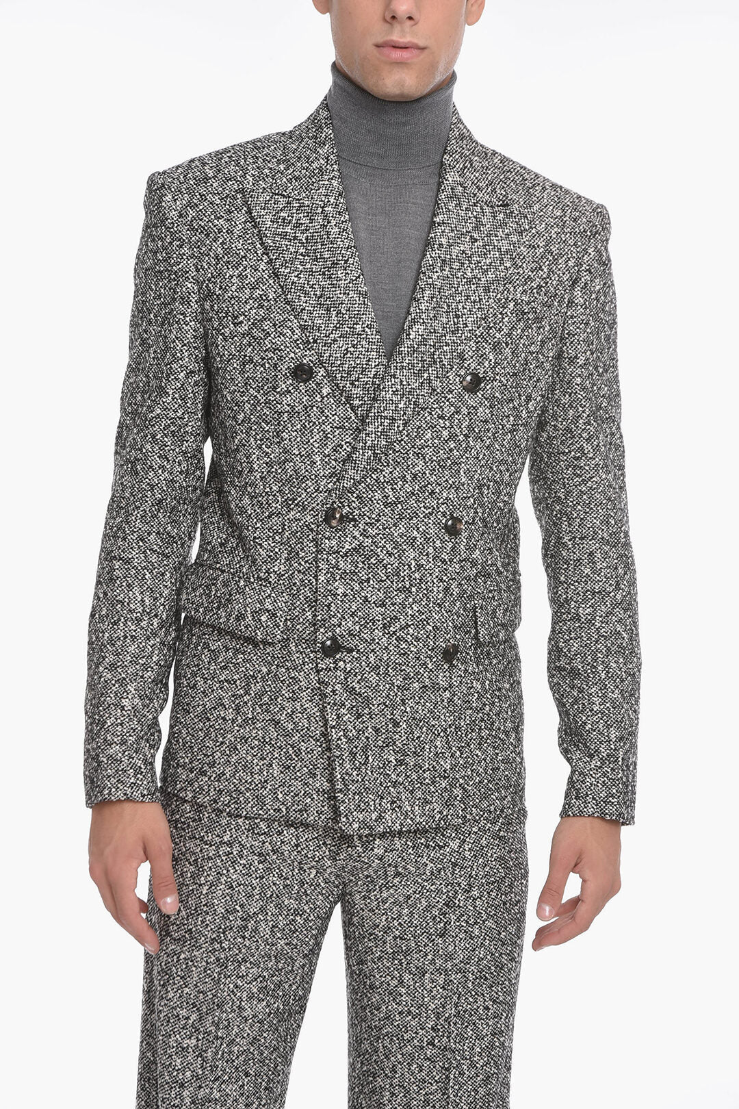 AMIRI WOOL DOUBLE-BREASTED BLAZER