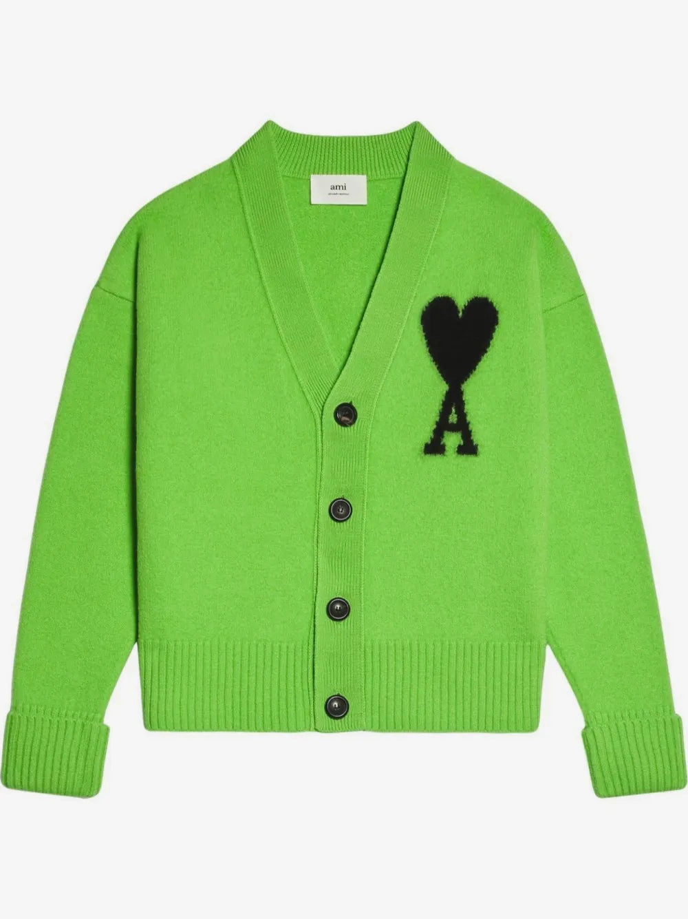AMI PARIS WOOL CARDIGAN