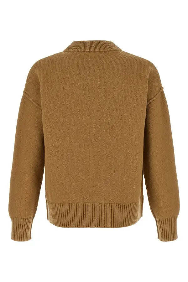 AMI PARIS WOOL CARDIGAN