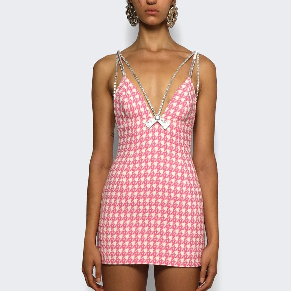 AREA DECO BOW MINI DRESS AREA DECO BOW MINI DRESS