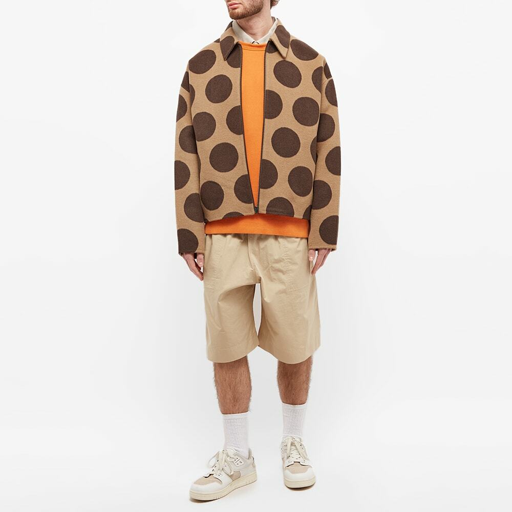 ACNE STUDIOS DOVERIO DOUBLE POLKA DOT JACKET