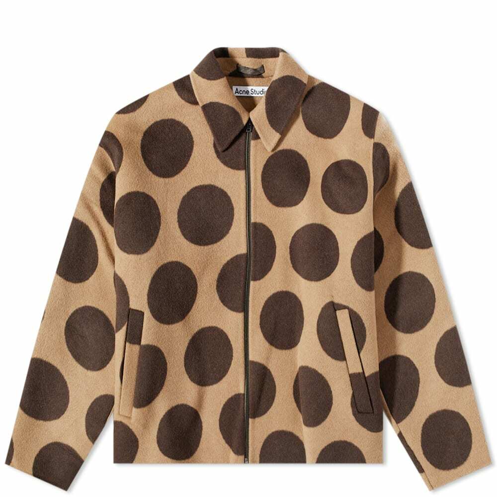 ACNE STUDIOS DOVERIO DOUBLE POLKA DOT JACKET