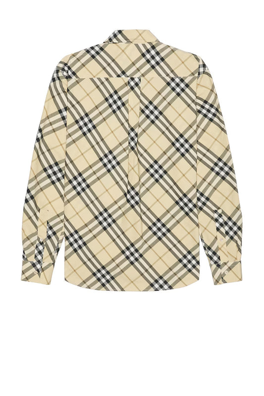 BURBERRY LONG SLEEVE CHECK SHIRT