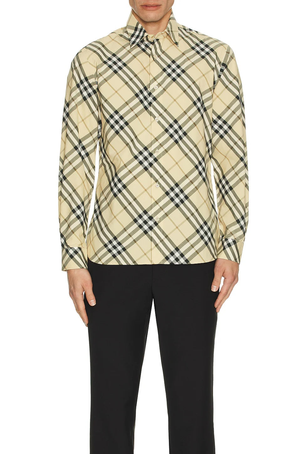 BURBERRY LONG SLEEVE CHECK SHIRT
