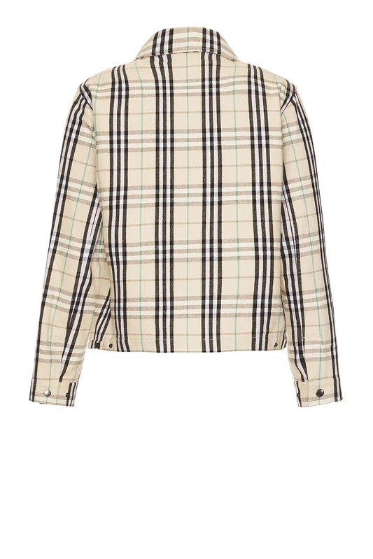 BURBERRY ZIP UP HARRINGTON JACKET