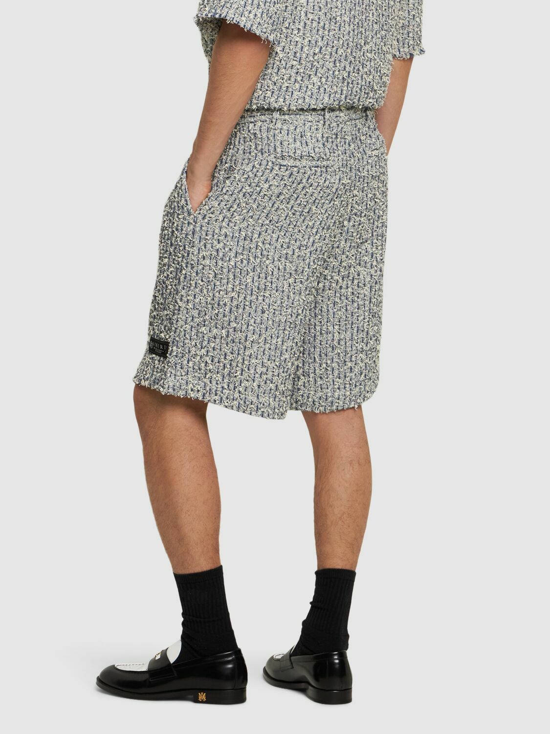 AMIRI BOUCLE SHORTS