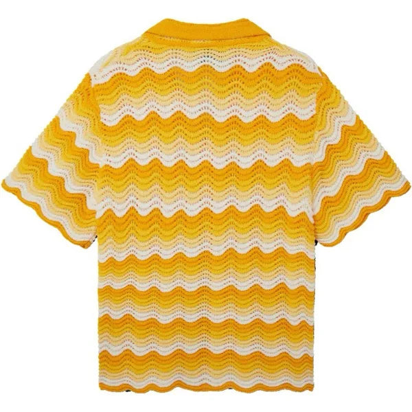 CASABLANCA KNIT WAVES SHIRT