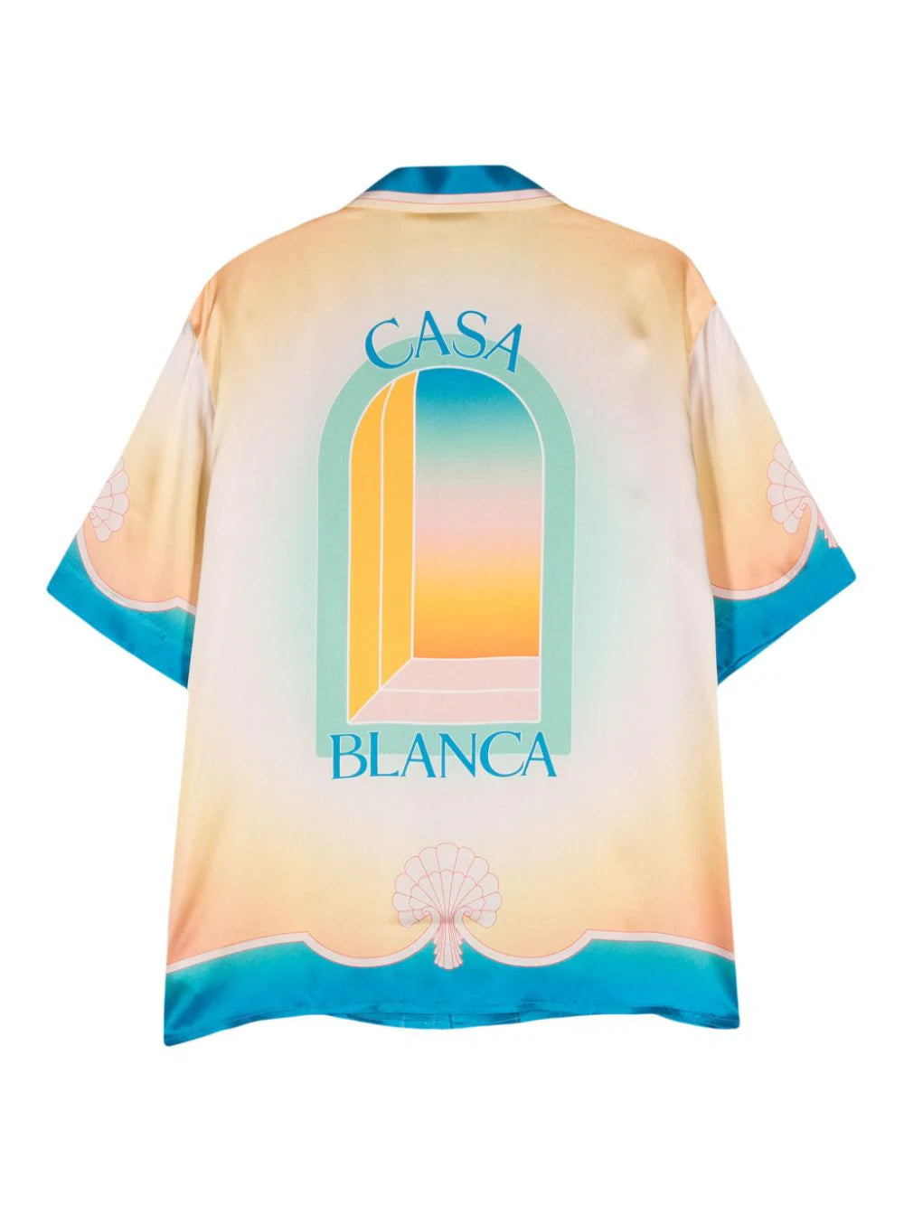 CASABLANCA L'ARCH COLORE SILK SHIRT