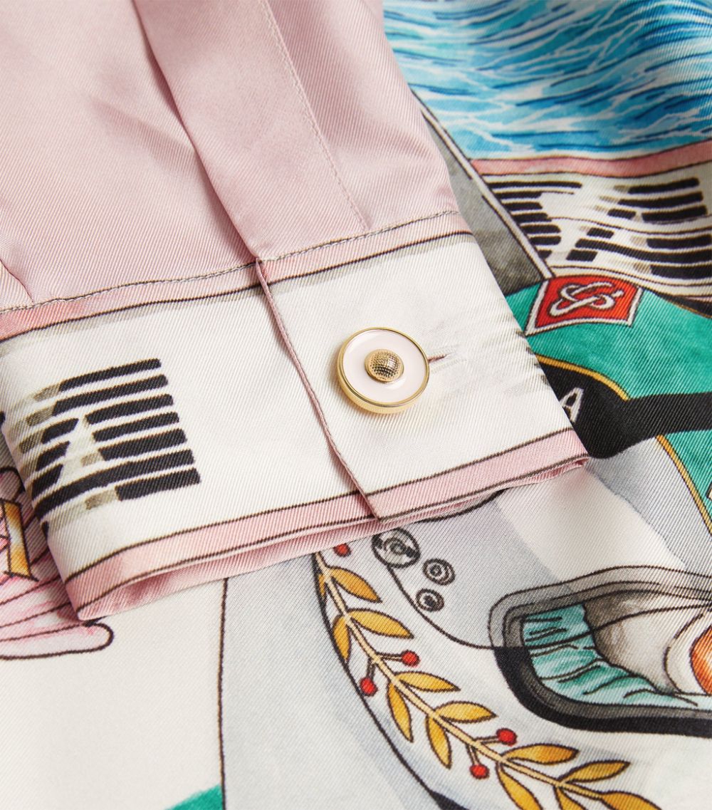 CASABLANCA  Silk Art of Racing Shirt