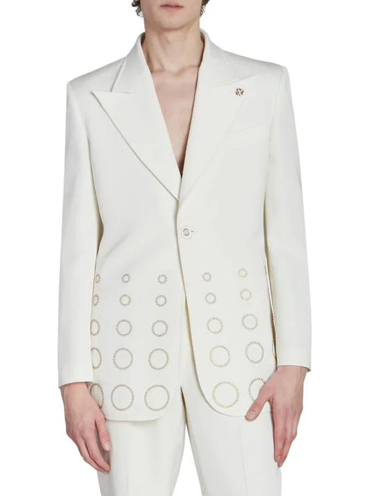 CASABLANCA FOR THE PEACE TUXEDO JACKET