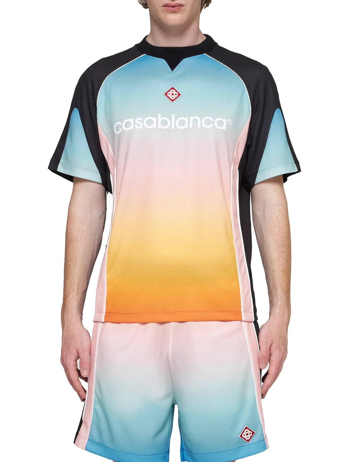 CASABLANCA GRADIENT FOOTBALL SHIRT