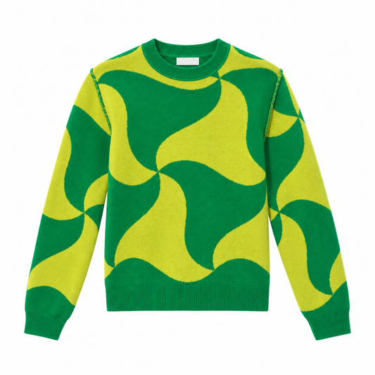 BOTTEGA VENETA PATTERNED PULLOVER