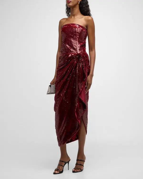 CINQ A SEPT SHEA SEQUIN GOWN