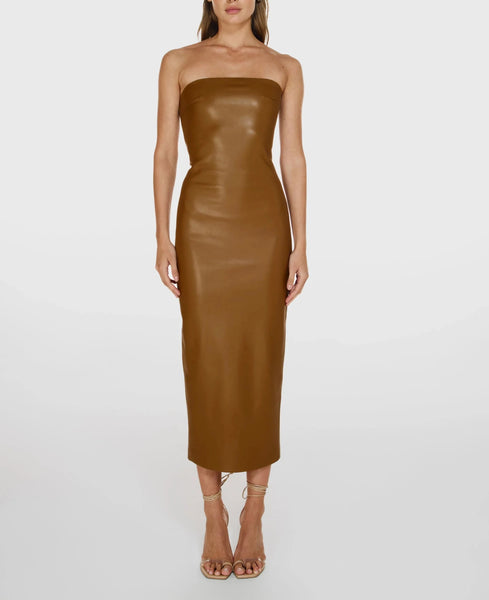 CULTNAKED KILLA VEGAN LEATHER DRESS  TheLuxeLend