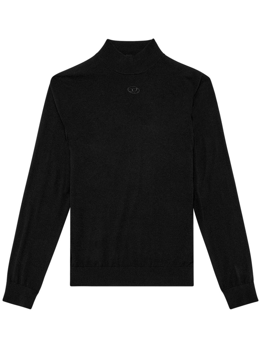 DIESEL K-GIL LOGO EMBROIDERED WOOL JUMPER