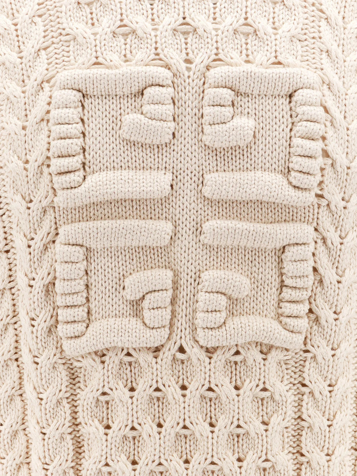 GIVENCHY 4G CABLE KNIT SWEATER