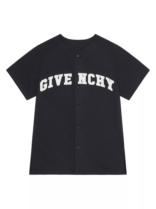 GIVENCHY BASEBALL MESH SHIRT