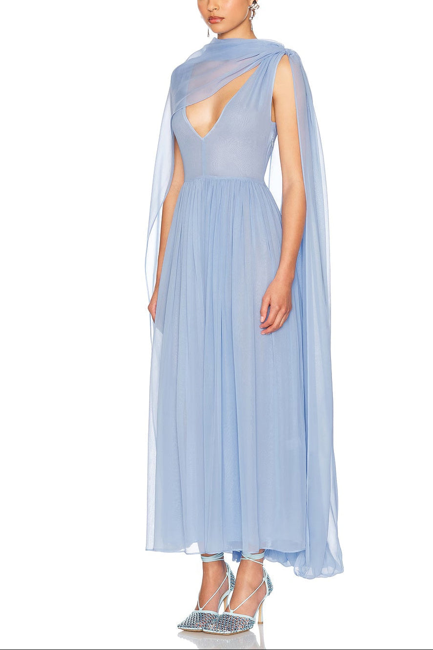 HELSA  SABINE DRESS IN SILK CHIFFON