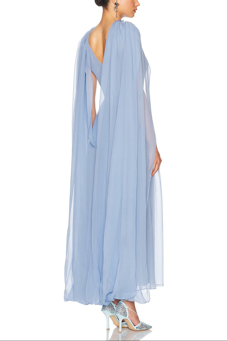 HELSA  SABINE DRESS IN SILK CHIFFON